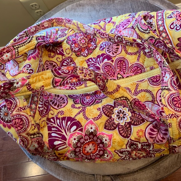 Vera Bradley Bali Gold Small Weekender - Picture 2 of 10